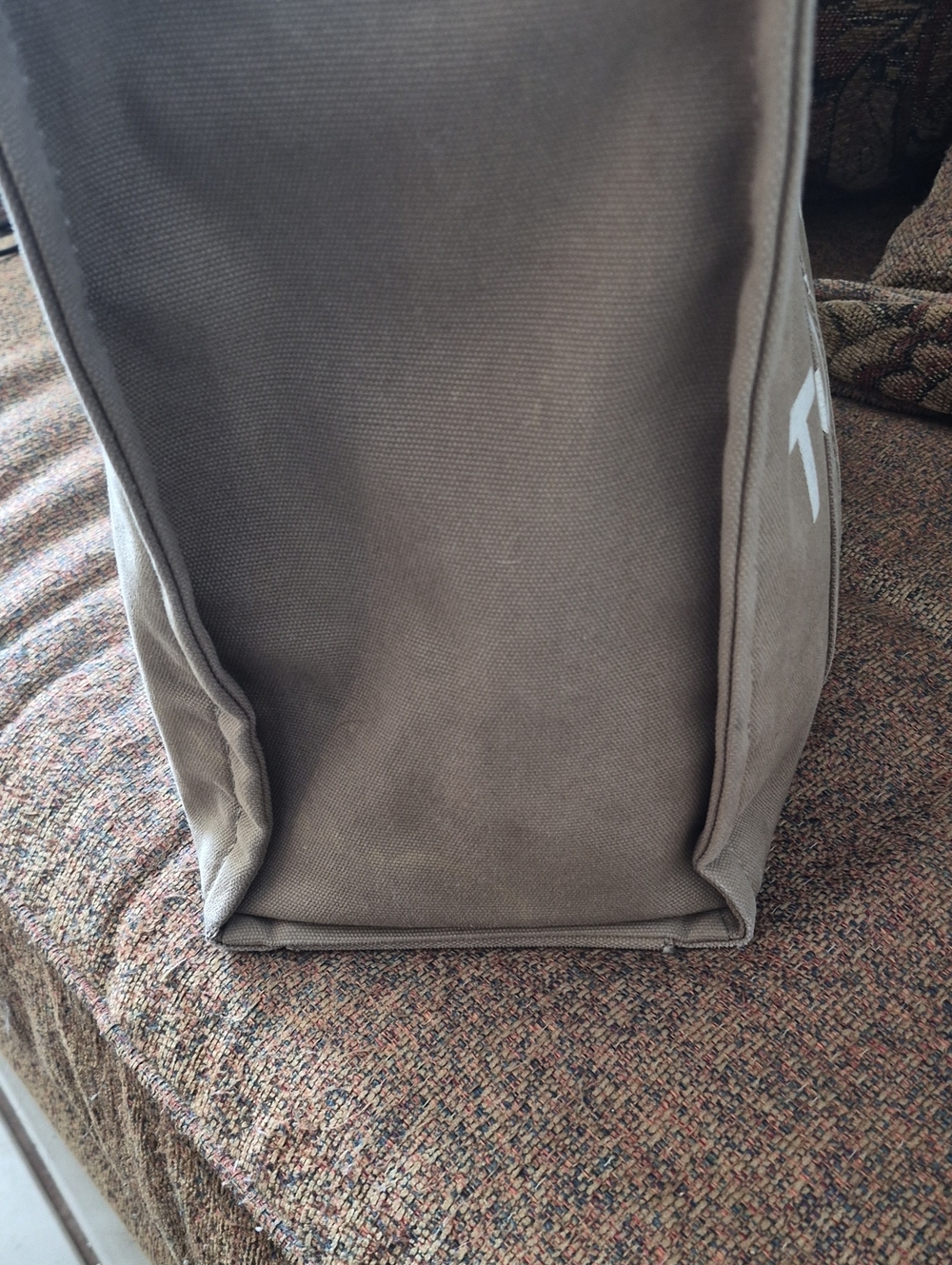 Marc Jacobs The Medium/large Tote Bag Canvas Khaki - Picture 2 of 13